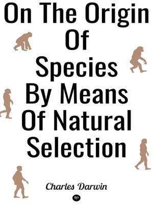 cover image of On the Origin of Species by Means of Natural Selection